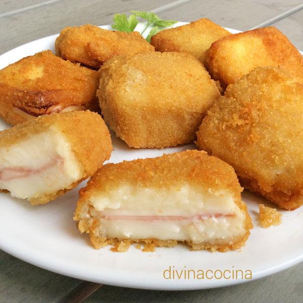 Receta de sándwich mixto frito Divina Cocina