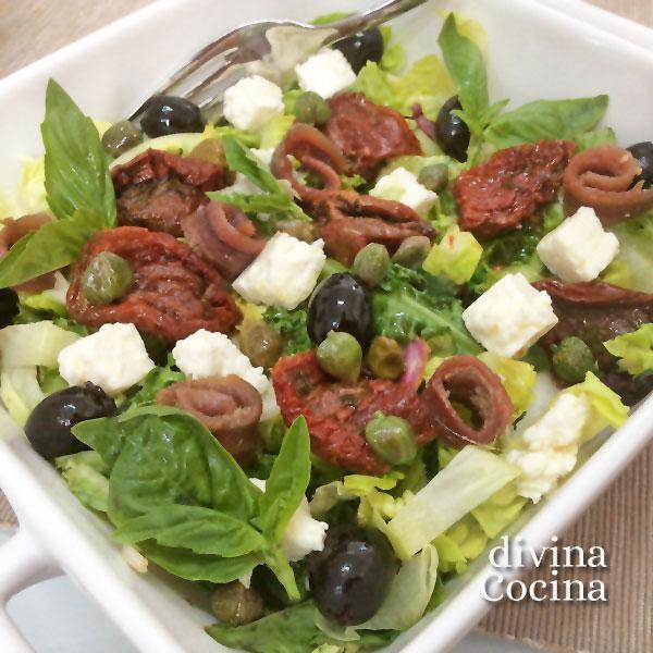 Ensalada Mediterr Nea Receta De Divina Cocina