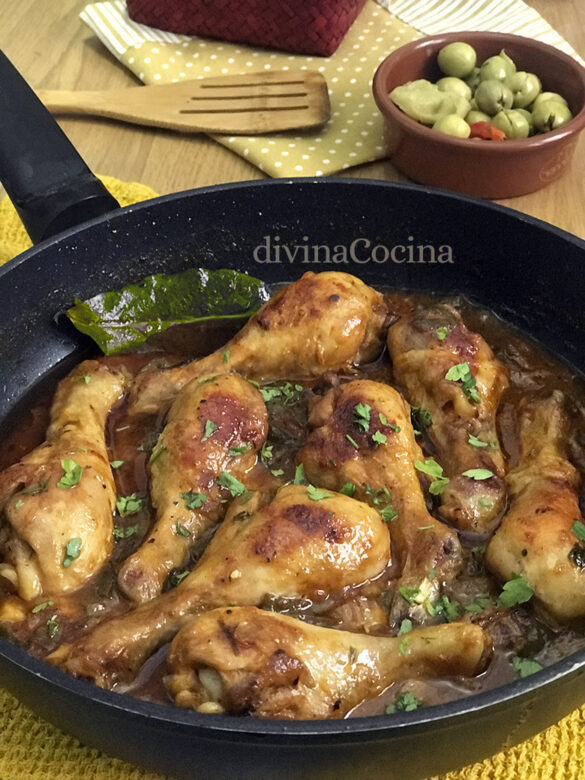 Pollo Guisado R Pido Y F Cil Receta De Divina Cocina