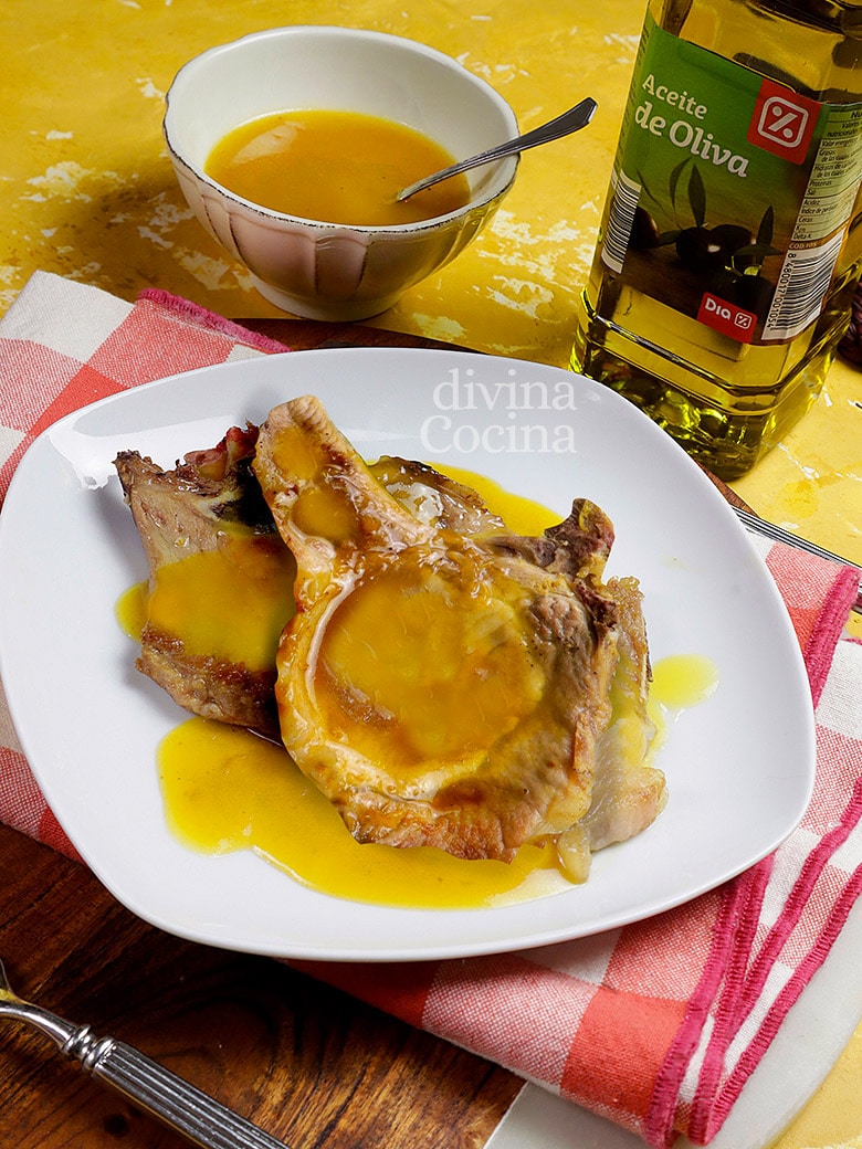 Chuletas De Cerdo A La Naranja Receta De Divina Cocina