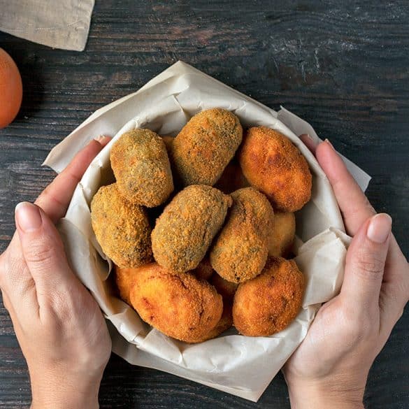 Croquetas Congeladas En Freidora De Aire Divina Cocina