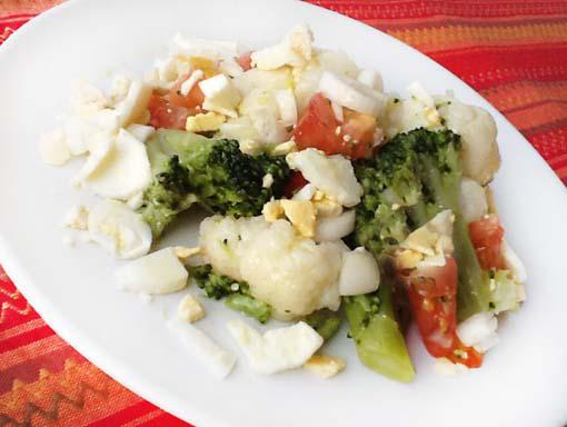 ensalada de brécol y coliflor 2