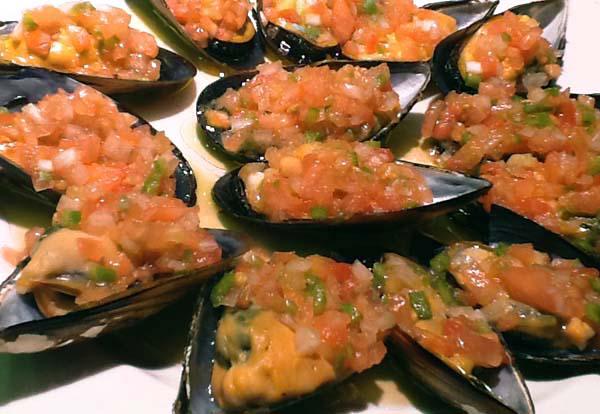 mejillones en vinagreta