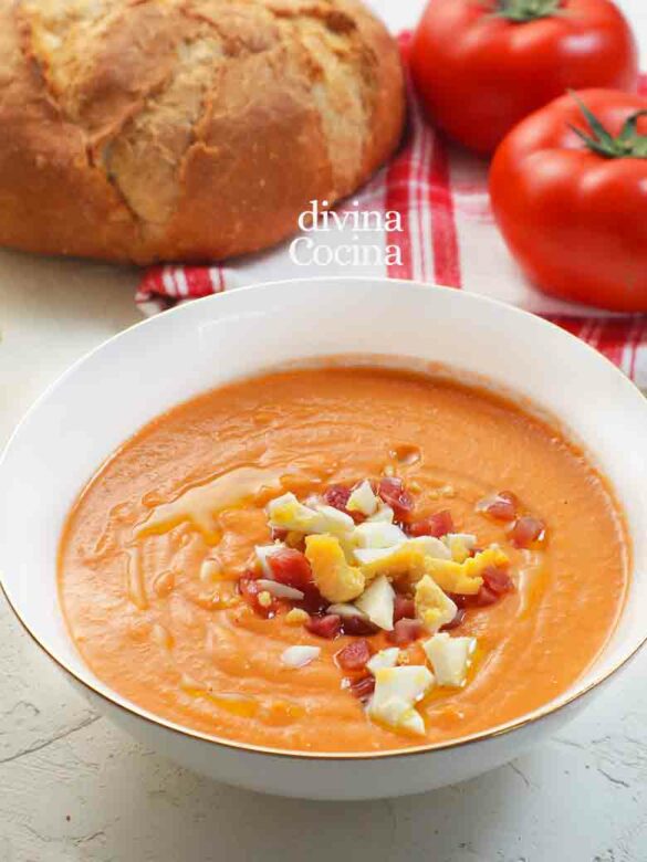 Salmorejo Cordcobés, Receta Clásica - DIVINA COCINA