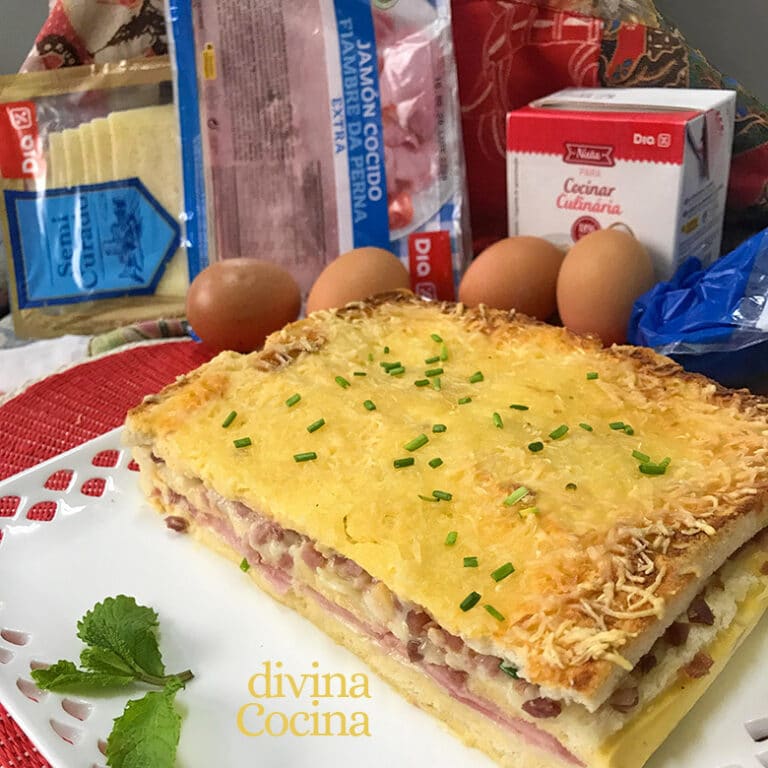 Pastel De Pan De Molde Gratinado Receta De Divina Cocina