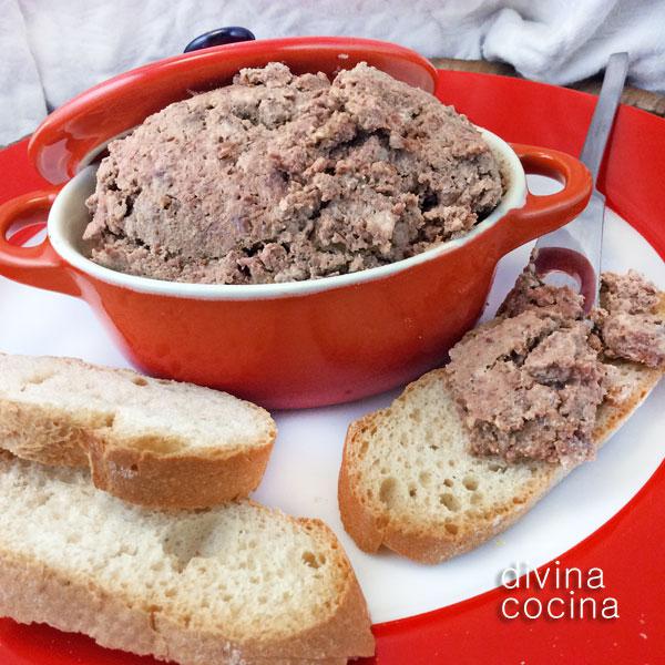 Paté de campaña fácil - Receta de DIVINA COCINA