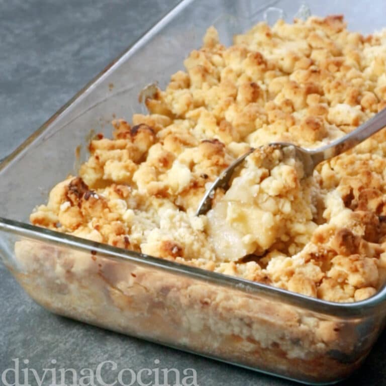 Crumble De Manzana - Receta De DIVINA COCINA