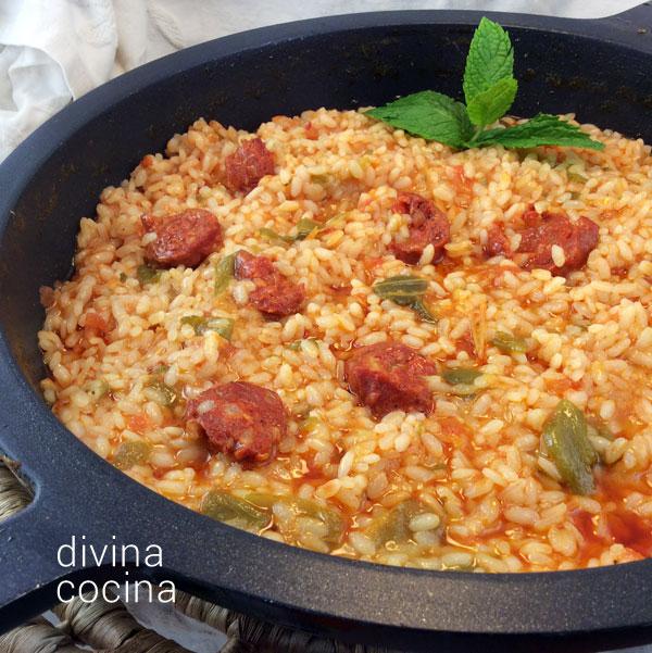 Arroz con tomate de abuela María 1