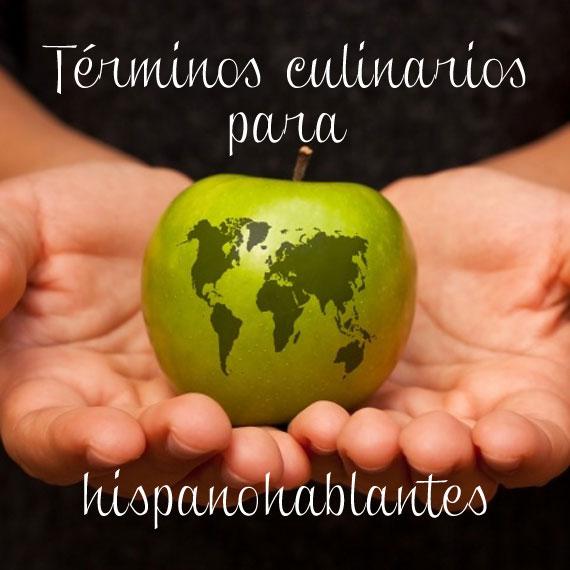 Términos culinarios para hispanohablantes  1