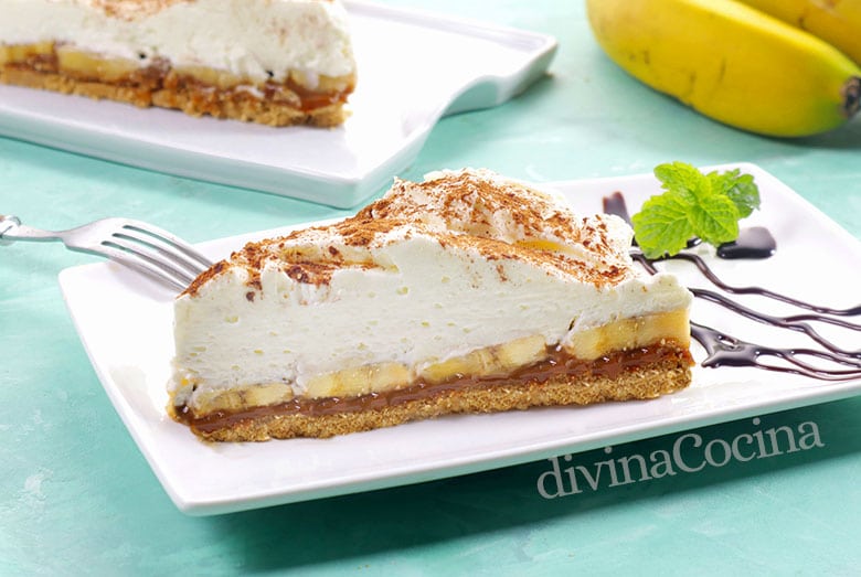 Tarta Banoffee - Receta De DIVINA COCINA