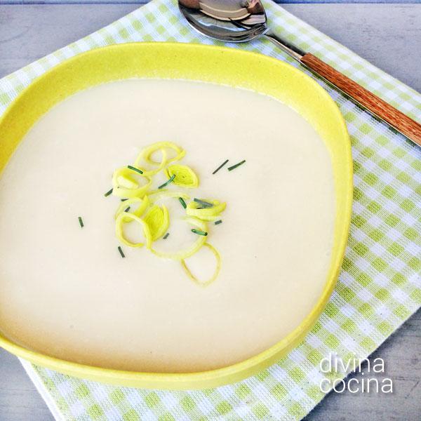 Vichyssoise, y variantes - Receta de DIVINA COCINA