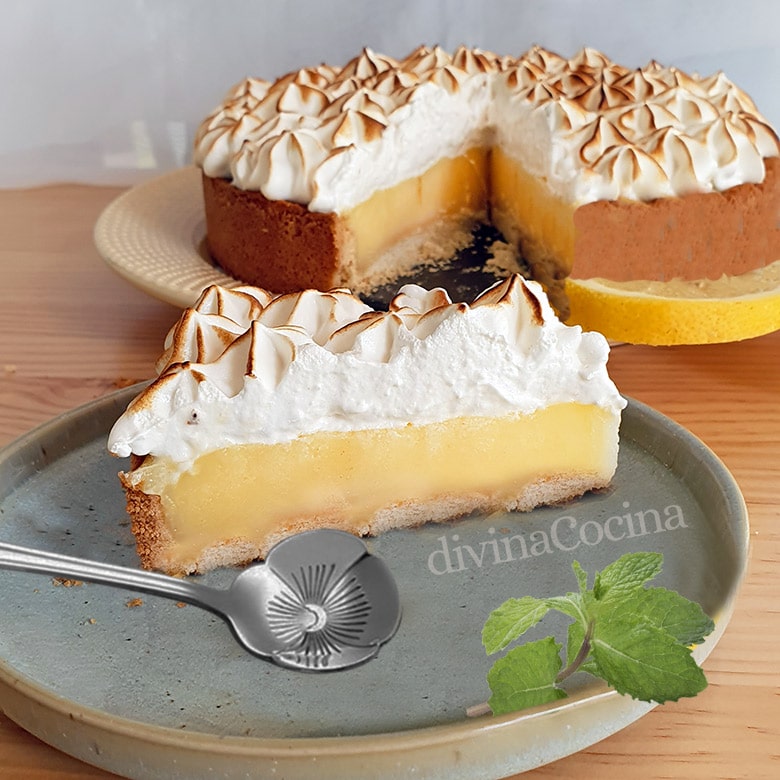 tarta limon merengue lemon pie