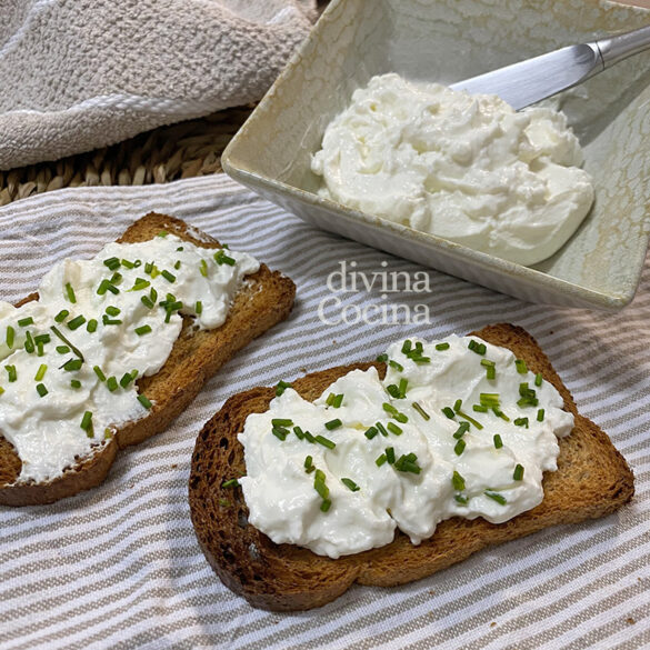 Queso Crema Casero - Receta De DIVINA COCINA