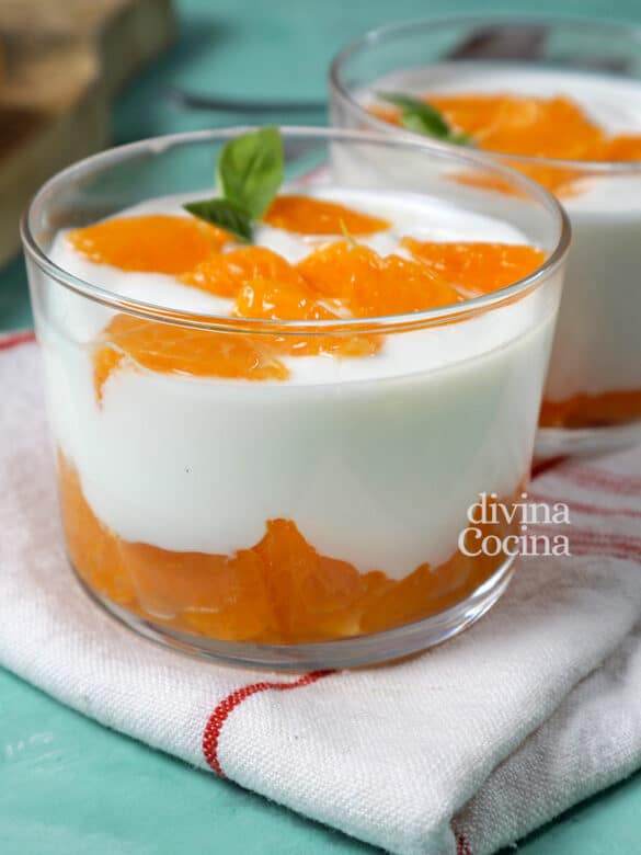 Postre Light De Queso Y Yogur - Receta De DIVINA COCINA