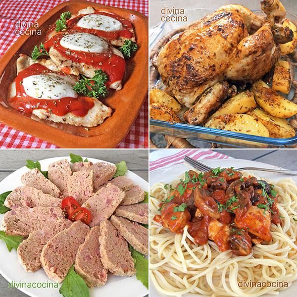 7 recetas fáciles con pollo 1