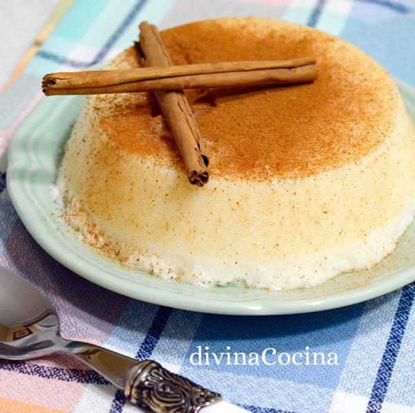 Flan de leche merengada 1