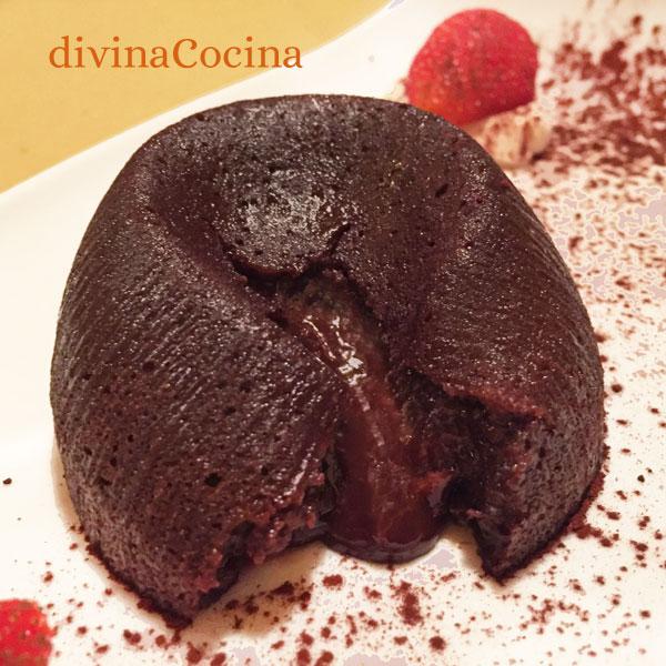 Coulant de chocolate 1