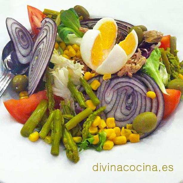 Ensalada Primavera Receta De Divina Cocina 3369