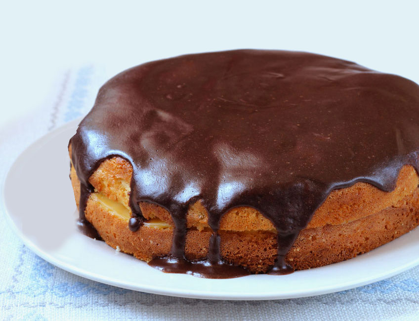 Boston Cream Pie (Pastel de Crema) 1