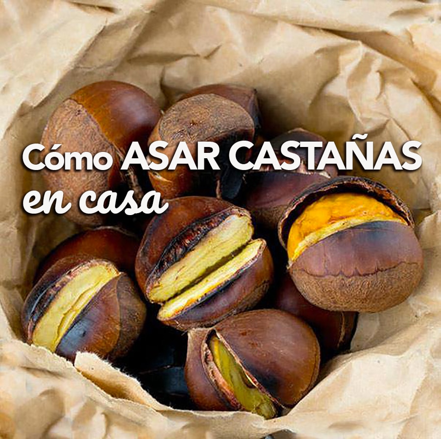 Cómo hacer Castañas asadas en casa - Divina Cocina