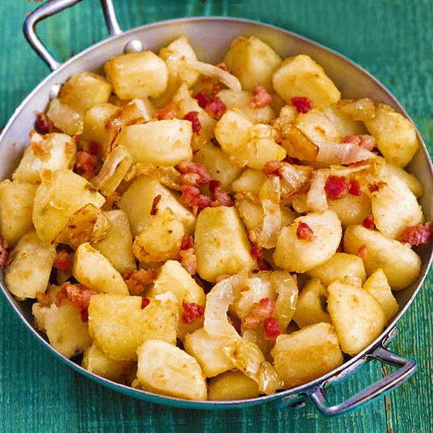 Patatas salteadas estilo alemán (Bratkartoffeln) 1