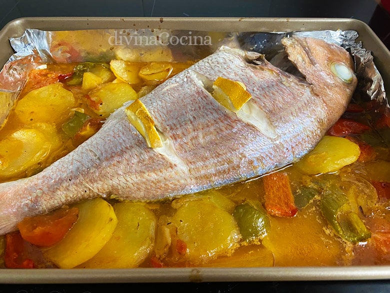 pargo al horno