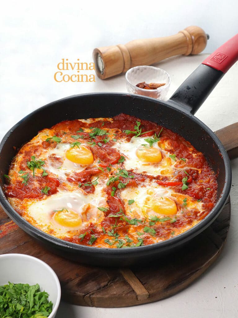 Shakshuka De Huevos Con Tomate - Receta De DIVINA COCINA