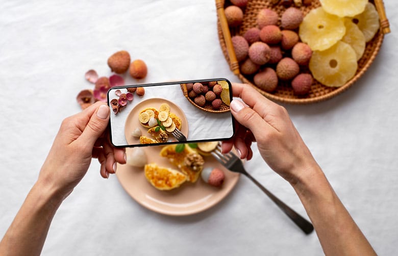 Fotografiar comida para triunfar en redes sociales