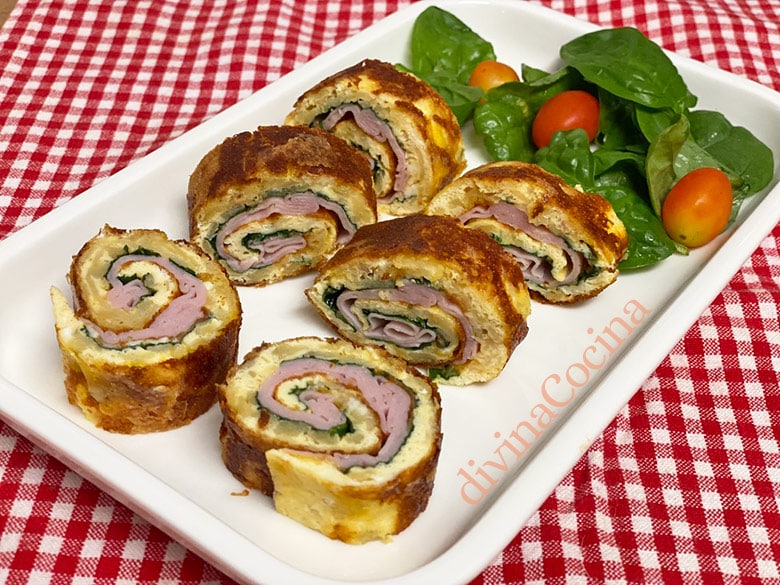 rollo de tortilla relleno tortiroll