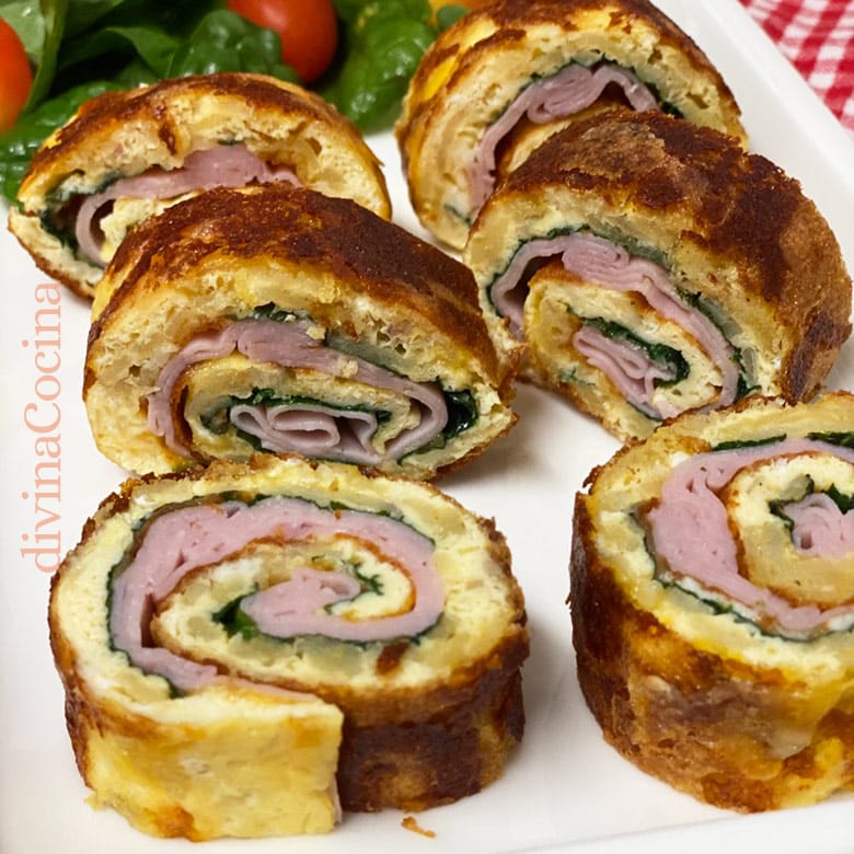 rollo de tortilla relleno tortiroll