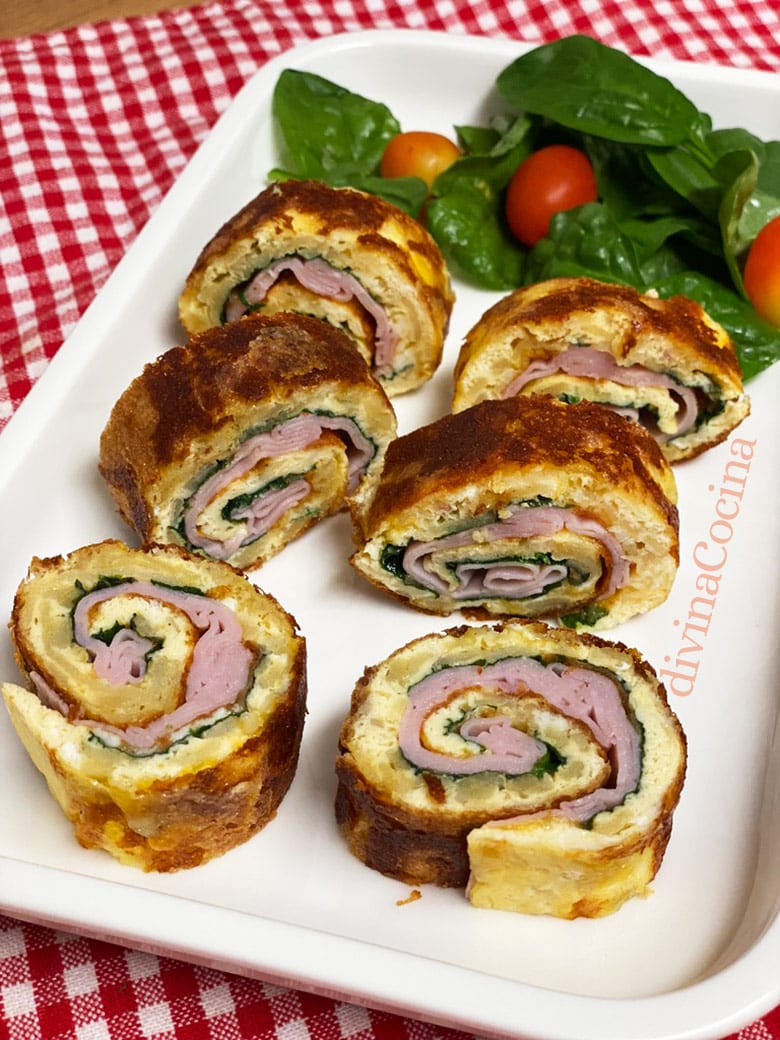 rollo de tortilla relleno tortiroll