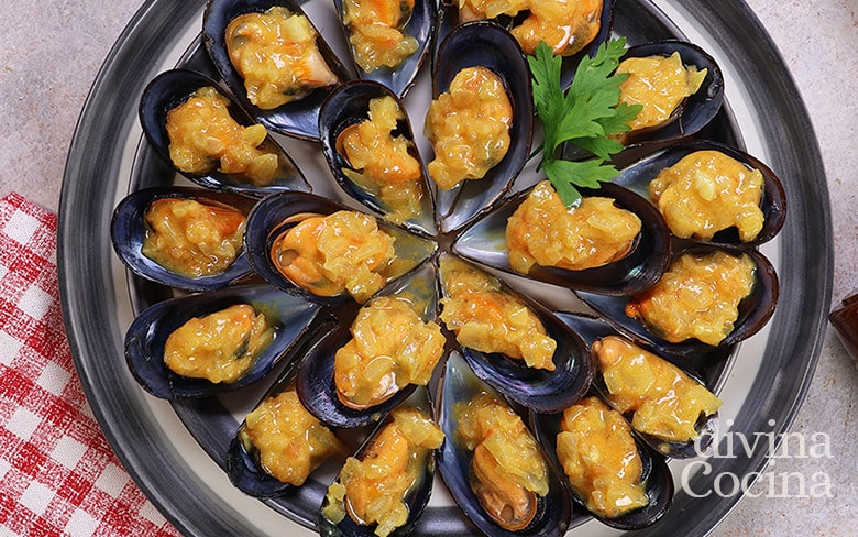 Mejillones al curry