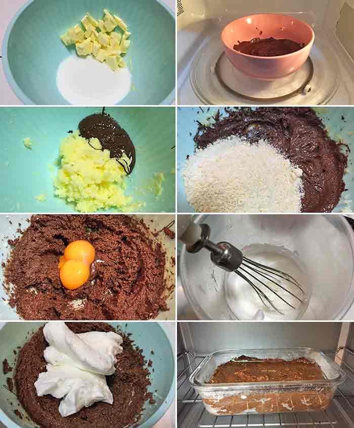 Tarta de chocolate sin harina - Receta de DIVINA COCINA
