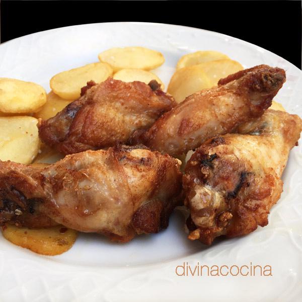 Alitas de pollo adobadas - Receta de DIVINA COCINA