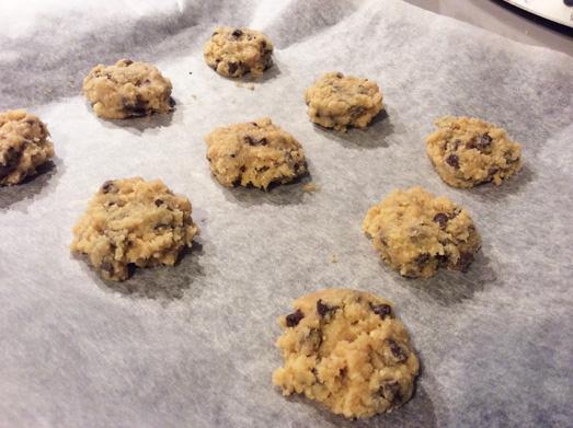 cookies clásicas con pepitas de chocolate