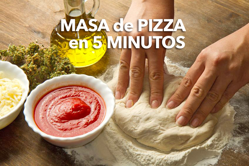 Masa para pizzas sencilla - Receta de DIVINA COCINA