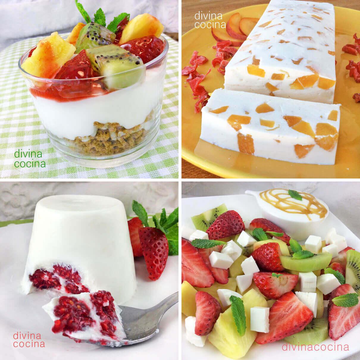 Arriba 34+ imagen recetas de postres caseros con frutas