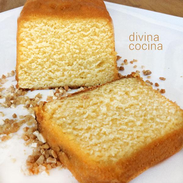 Bizcocho de mantequilla (Pound Cake) - Receta de DIVINA COCINA