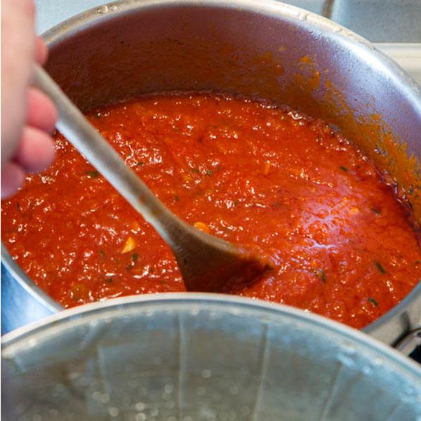 Salsa de tomate a la italiana - Receta de DIVINA COCINA