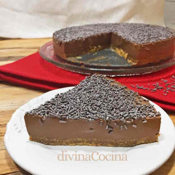 Receta Tarta De Chocolate Fácil Sin Horno Mis Recetas Caseras